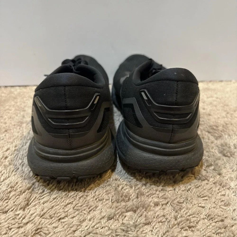 Brooks Ghost 15 Shoes Mens Size 13 Black Wide 2E Road Running Sneakers Athletic